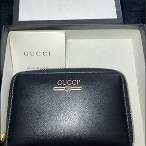 Authentic Gucci Card Case/ Zippy Wallet